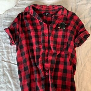 Madewell courier Buffalo Plaid flannel
